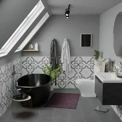 BAUHAUS Feinsteinzeugfliese Vintage Lacour 25 X 25 Cm, Schwarz/Grau/Weiß, Matt 8 BAUHAUS Feinsteinzeugfliese Vintage Lacour 25 X 25 Cm, Schwarz/Grau/Weiß, Matt -Angebote Fliesen Store 12 1006