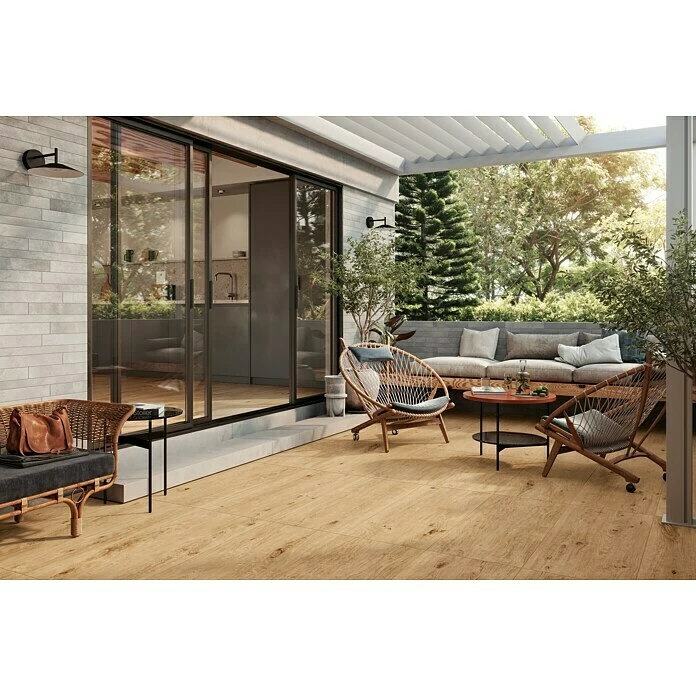 BAUHAUS Atlas Concorde Solution Terrassenfliese Kortex Golden 45 X 90 X 2 Cm, Hellbraun, Matt 3 BAUHAUS Atlas Concorde Solution Terrassenfliese Kortex Golden 45 X 90 X 2 Cm, Hellbraun, Matt – Bild 3