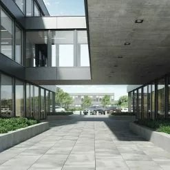 BAUHAUS Terrassenfliese Beton Grey Light 59,3 X 59,3 Cm, Grau, Matt -Angebote Fliesen Store 12 11