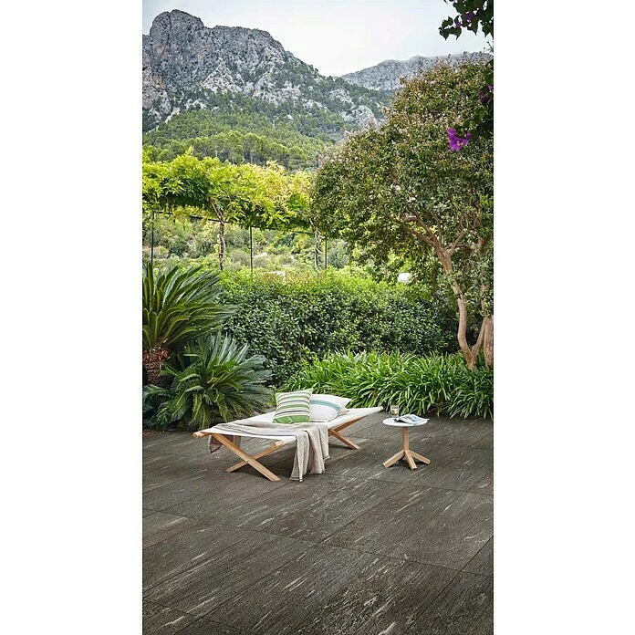 BAUHAUS Marazzi Terrassenfliese Esterno 20T Davos 40 X 120 X 2 Cm, Anthrazit, Matt 6 BAUHAUS Marazzi Terrassenfliese Esterno 20T Davos 40 X 120 X 2 Cm, Anthrazit, Matt – Bild 6