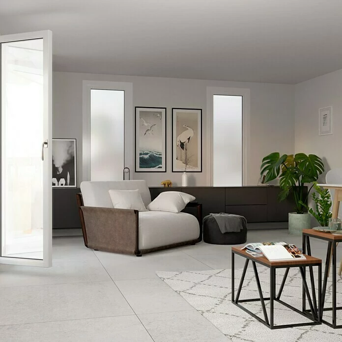 BAUHAUS Feinsteinzeugfliese Erawan Grey 100 X 100 Cm, Matt 2 BAUHAUS Feinsteinzeugfliese Erawan Grey 100 X 100 Cm, Matt – Bild 2