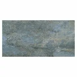 BAUHAUS Decocer By Cinca Feinsteinzeugfliese Splash Azur 30 X 60 Cm, Blaugrau, Glänzend