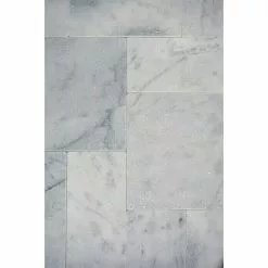 BAUHAUS Antikmarmor Ibiza White Römischer Verband 6 -tlg., Weiß, Matt