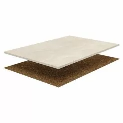 BAUHAUS DryTile Feinsteinzeugfliese Evalia 60 X 60 Cm, Beige, Glänzend