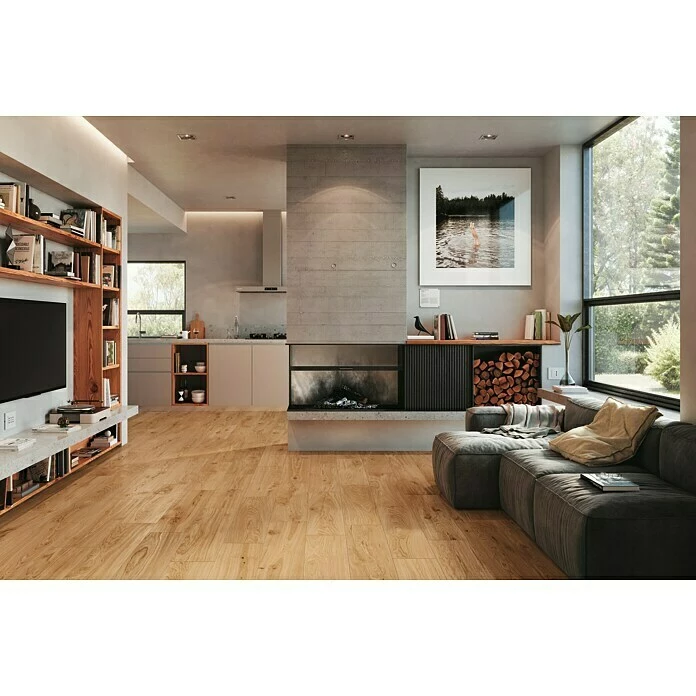 BAUHAUS Atlas Concorde Solution Living Nature Feinsteinzeugfliese Twist Rovere 22,5 X 90 Cm, Beige, Unglasiert 6 BAUHAUS Atlas Concorde Solution Living Nature Feinsteinzeugfliese Twist Rovere 22,5 X 90 Cm, Beige, Unglasiert – Bild 6