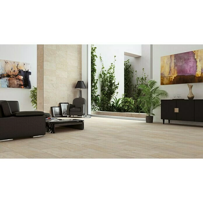 BAUHAUS Atlas Concorde Solution Feinsteinzeugfliese Regent Ivory 30 X 60 Cm, Beige/Braun, Matt 3 BAUHAUS Atlas Concorde Solution Feinsteinzeugfliese Regent Ivory 30 X 60 Cm, Beige/Braun, Matt – Bild 3