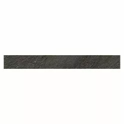 BAUHAUS Sockelfliese Lavagna Nera 7 X 60 Cm, Schwarz, Matt