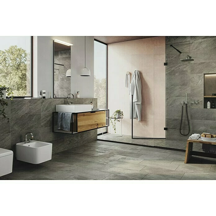 BAUHAUS Atlas Concorde Solution Earth Stone Feinsteinzeugfliese Regent Grey 30 X 60 Cm, Grau, Matt 3 BAUHAUS Atlas Concorde Solution Earth Stone Feinsteinzeugfliese Regent Grey 30 X 60 Cm, Grau, Matt – Bild 3