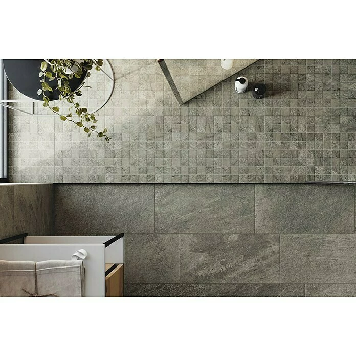 BAUHAUS Atlas Concorde Solution Earth Stone Feinsteinzeugfliese Regent Grey 30 X 60 Cm, Grau, Matt 5 BAUHAUS Atlas Concorde Solution Earth Stone Feinsteinzeugfliese Regent Grey 30 X 60 Cm, Grau, Matt – Bild 5