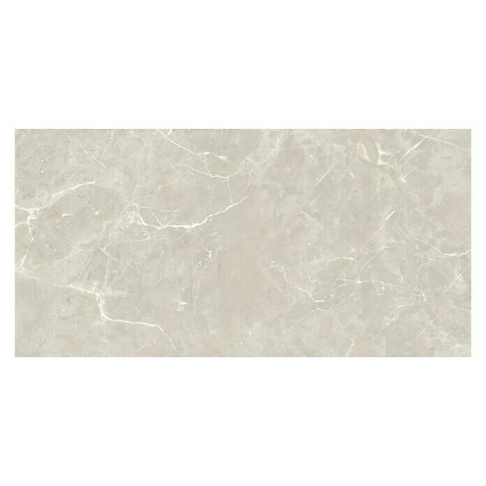 BAUHAUS Feinsteinzeugfliese Clermont 30 X 60 Cm, Hellgrau, Glänzend 1 BAUHAUS Feinsteinzeugfliese Clermont 30 X 60 Cm, Hellgrau, Glänzend