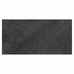 BAUHAUS Feinsteinzeugfliese Lavagna Nera 60 X 120 Cm, Schwarz, Matt
