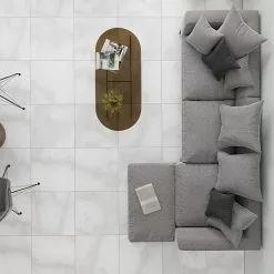 BAUHAUS Feinsteinzeugfliese Marmi Statuario 60 X 60 Cm, Weiß, Glänzend -Angebote Fliesen Store 12 1464