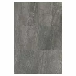 BAUHAUS Feinsteinzeugfliese Texas Nero 60 X 60 Cm, Schwarz, Schimmernd -Angebote Fliesen Store 12 1510