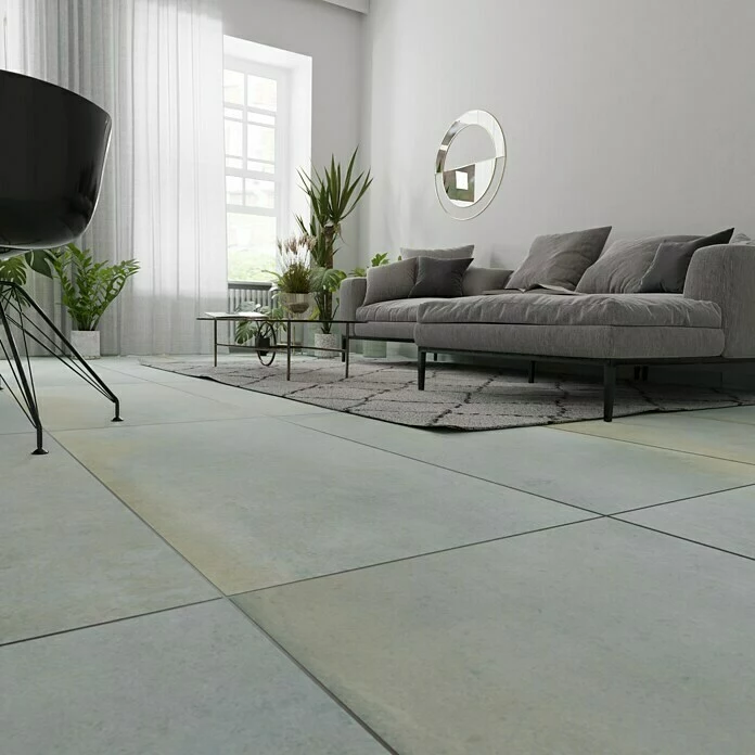 BAUHAUS Metallica Feinsteinzeugfliese Lamina 60 X 120 Cm, Blau/Grau, Schimmernd 6 BAUHAUS Metallica Feinsteinzeugfliese Lamina 60 X 120 Cm, Blau/Grau, Schimmernd – Bild 6