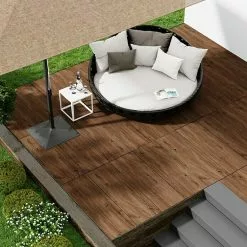 BAUHAUS Marazzi Terrassenfliese Esterno 20T Woodliving Scuro 40 X 120 X 2 Cm, Braun, Matt -Angebote Fliesen Store 12 1562