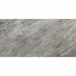 BAUHAUS Atlas Concorde Solution Earth Stone Feinsteinzeugfliese Regent Silver 60 X 120 Cm, Silbergrau, Matt