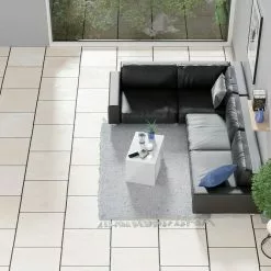 BAUHAUS Feinsteinzeugfliese Musical 60 X 60 Cm, Beige, Glänzend -Angebote Fliesen Store 12 1647