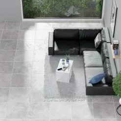 BAUHAUS Feinsteinzeugfliese Bayona Silver 60 X 60 Cm, Grau, Glänzend 10 BAUHAUS Feinsteinzeugfliese Bayona Silver 60 X 60 Cm, Grau, Glänzend -Angebote Fliesen Store 12 1652