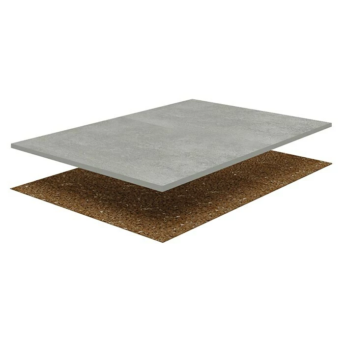 BAUHAUS DryTile Feinsteinzeugfliese Soul 60 X 60 Cm, Zementgrau, Matt 1 BAUHAUS DryTile Feinsteinzeugfliese Soul 60 X 60 Cm, Zementgrau, Matt