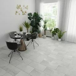 BAUHAUS Metallica Feinsteinzeugfliese Platino 30 X 60 Cm, Silbergrau, Schimmernd -Angebote Fliesen Store 12 1754