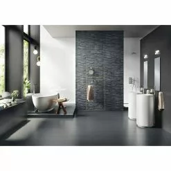 BAUHAUS Ambiente By Palazzo Feinsteinzeugfliese 30 X 60 Cm, Schwarz, Matt -Angebote Fliesen Store 12 1763