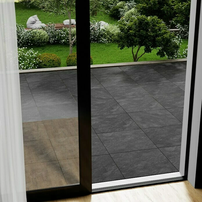 BAUHAUS Terrassenfliese Atakama 59,3 X 59,3 X 2 Cm, Grau, Matt 3 BAUHAUS Terrassenfliese Atakama 59,3 X 59,3 X 2 Cm, Grau, Matt – Bild 3