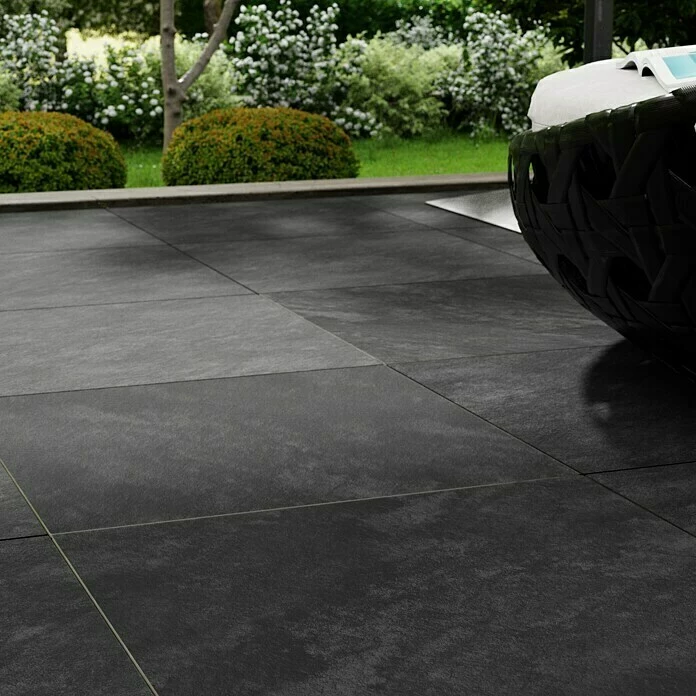 BAUHAUS Terrassenfliese Atakama 59,3 X 59,3 X 2 Cm, Grau, Matt 6 BAUHAUS Terrassenfliese Atakama 59,3 X 59,3 X 2 Cm, Grau, Matt – Bild 6