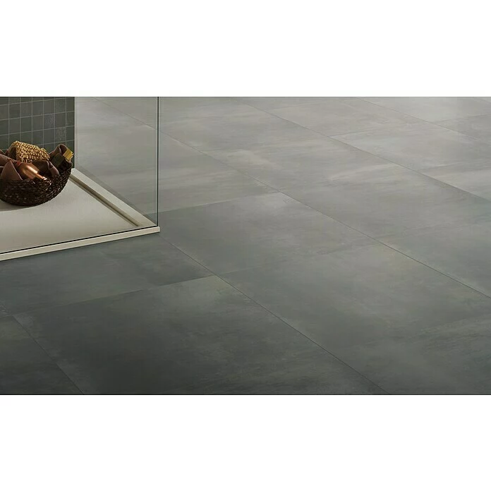 BAUHAUS Feinsteinzeugfliese Metallo Zinco 60 X 60 Cm, Grau, Matt 6 BAUHAUS Feinsteinzeugfliese Metallo Zinco 60 X 60 Cm, Grau, Matt – Bild 6