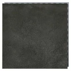 BAUHAUS Feinsteinzeugfliese Click And Go Trend Black 60 X 60 Cm, Schwarz, Matt