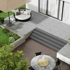 BAUHAUS Marazzi Terrassenfliese Esterno 20T Gris Fleury 60 X 60 X 2 Cm, Grau, Matt -Angebote Fliesen Store 12 1822