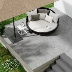 BAUHAUS Marazzi Terrassenfliese Esterno 20T Gris Fleury 60 X 60 X 2 Cm, Grau, Matt -Angebote Fliesen Store 12 1825