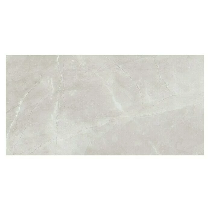 BAUHAUS Feinsteinzeugfliese Bayona Silver 60 X 120 Cm, Grau, Glänzend 1 BAUHAUS Feinsteinzeugfliese Bayona Silver 60 X 120 Cm, Grau, Glänzend