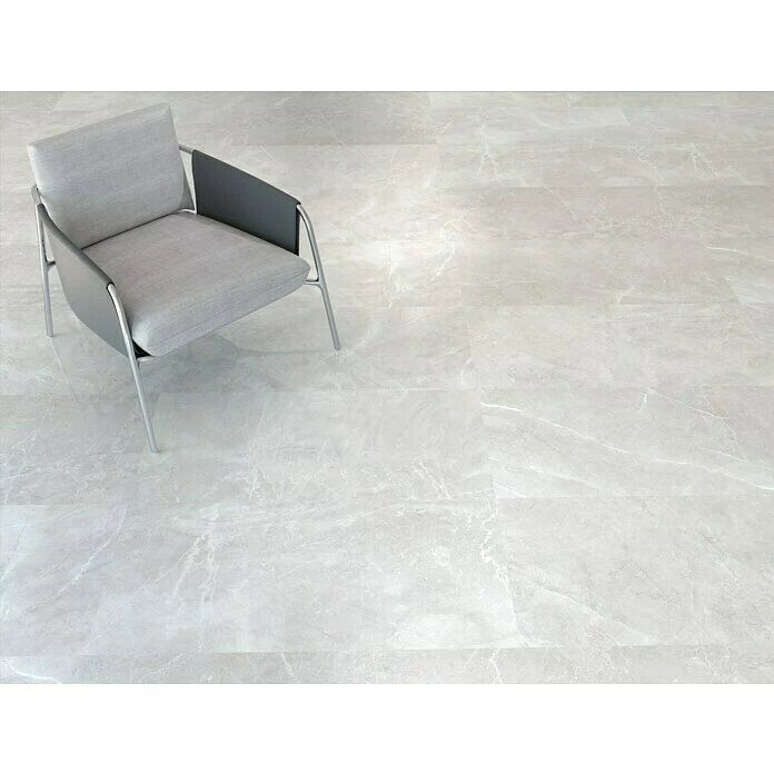 BAUHAUS Feinsteinzeugfliese Bayona Silver 60 X 120 Cm, Grau, Glänzend 2 BAUHAUS Feinsteinzeugfliese Bayona Silver 60 X 120 Cm, Grau, Glänzend – Bild 2