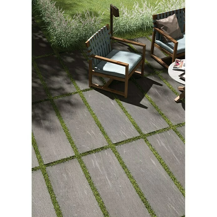 BAUHAUS Esterno 20 T By Palazzo Terrassenfliese Davos 40 X 120 X 2 Cm, Greige, Matt 4 BAUHAUS Esterno 20 T By Palazzo Terrassenfliese Davos 40 X 120 X 2 Cm, Greige, Matt – Bild 4