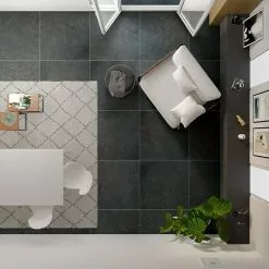 BAUHAUS Feinsteinzeugfliese Erawan Negro 100 X 100 Cm, Matt 11 BAUHAUS Feinsteinzeugfliese Erawan Negro 100 X 100 Cm, Matt -Angebote Fliesen Store 12 1970