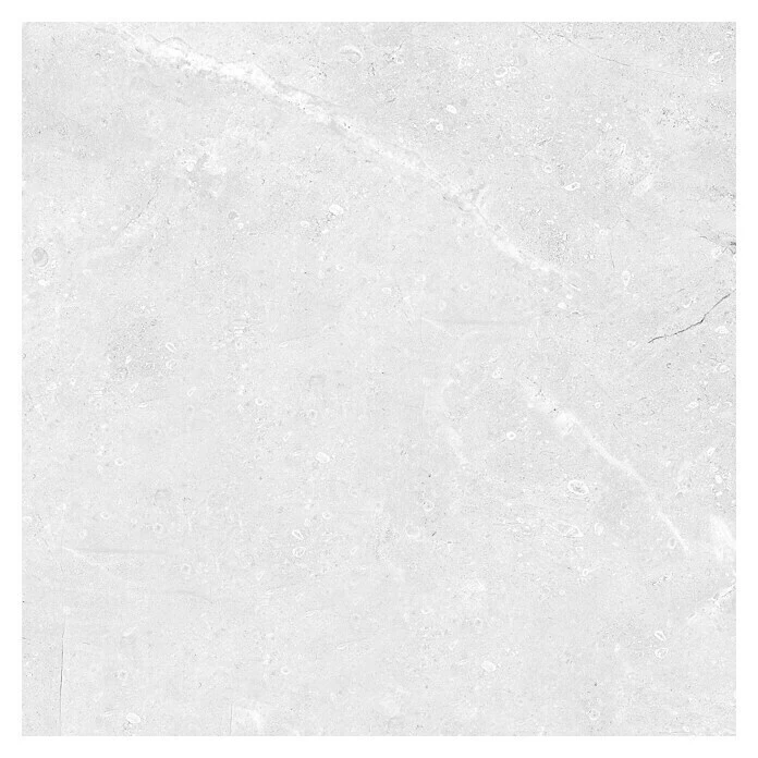 BAUHAUS Feinsteinzeugfliese Tibet 74,5 X 74,5 Cm, Weiß/Grau, Glänzend 3 BAUHAUS Feinsteinzeugfliese Tibet 74,5 X 74,5 Cm, Weiß/Grau, Glänzend – Bild 3