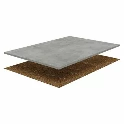 BAUHAUS DryTile Feinsteinzeugfliese Cedra 45 X 90 Cm, Grau, Matt