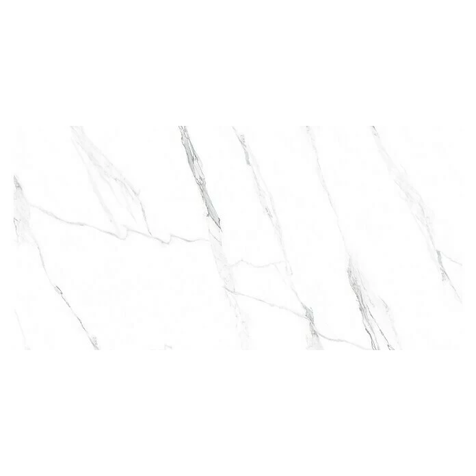 BAUHAUS Feinsteinzeugfliese Marmi Statuario 120 X 240 Cm, Weiß, Glänzend 5 BAUHAUS Feinsteinzeugfliese Marmi Statuario 120 X 240 Cm, Weiß, Glänzend – Bild 5