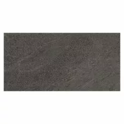 BAUHAUS Atlas Concorde Solution Feinsteinzeugfliese Island 30 X 60 Cm, Schwarz, Matt