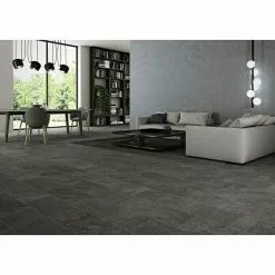 BAUHAUS Atlas Concorde Solution Feinsteinzeugfliese Island 30 X 60 Cm, Schwarz, Matt -Angebote Fliesen Store 12 208