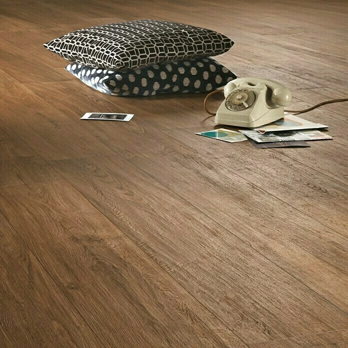 BAUHAUS Harmonie By Palazzo Feinsteinzeugfliese 30 X 120 Cm, Eiche Dunkel, Matt 3 BAUHAUS Harmonie By Palazzo Feinsteinzeugfliese 30 X 120 Cm, Eiche Dunkel, Matt – Bild 3