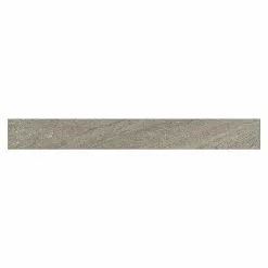 BAUHAUS Atlas Concorde Solution Earth Stone Sockelfliese Valmalenco Grigio 7,2 X 60 Cm, Grau, Matt