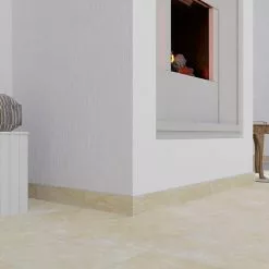 BAUHAUS Atlas Concorde Solution Sockelfliese Regent Ivory 7,2 X 60 Cm, Beige/Braun, Matt -Angebote Fliesen Store 12 2168