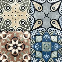 BAUHAUS Feinsteinzeugfliese Vintage Xerea 25 X 25 Cm, Multicolor, Matt