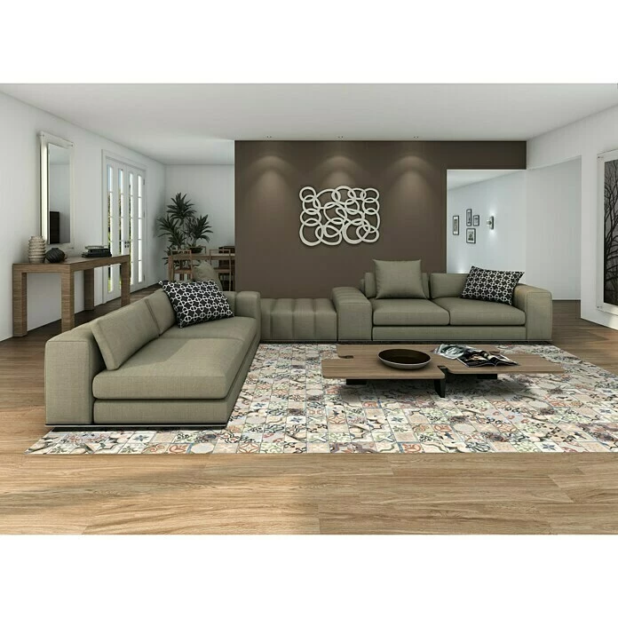 BAUHAUS Feinsteinzeugfliese Vintage Barcelona Borne 25 X 25 Cm, Multicolor, Matt 2 BAUHAUS Feinsteinzeugfliese Vintage Barcelona Borne 25 X 25 Cm, Multicolor, Matt – Bild 2