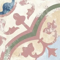 BAUHAUS Feinsteinzeugfliese Vintage Heritage 25 X 25 Cm, Beige/Grün/Rot/Blau, Matt