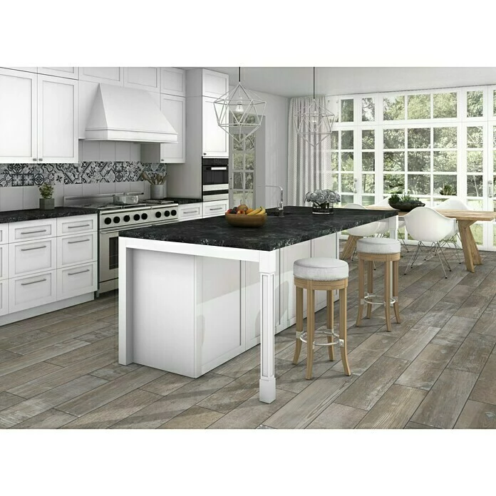 BAUHAUS Feinsteinzeugfliese Vintage Barcelona Borne 25 X 25 Cm, Schwarz/Grau/Weiß, Matt 3 BAUHAUS Feinsteinzeugfliese Vintage Barcelona Borne 25 X 25 Cm, Schwarz/Grau/Weiß, Matt – Bild 3