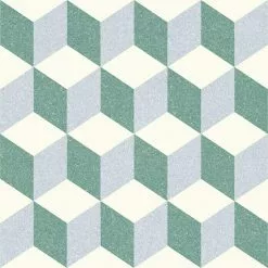 BAUHAUS Feinsteinzeugfliese Vintage Rivera Antibes 25 X 25 Cm, Grün, Matt