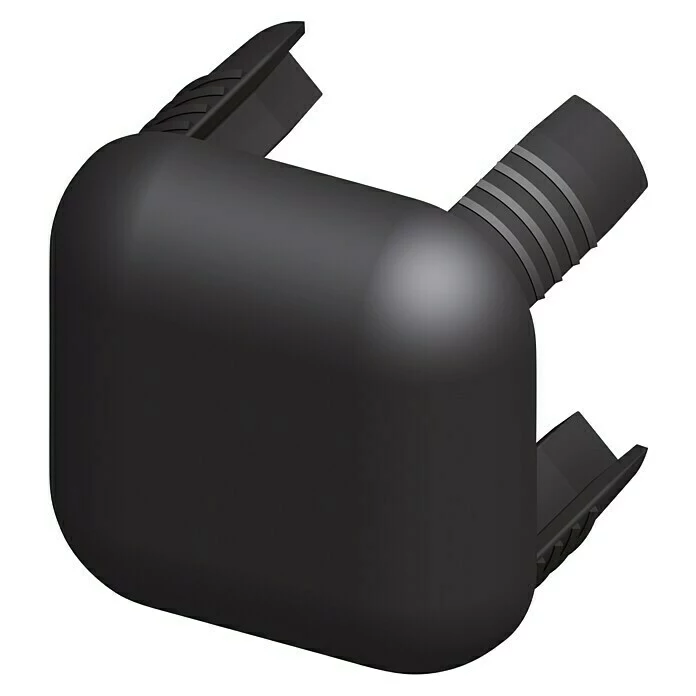 BAUHAUS Kantoflex Coaxis Abschlusskappe Breite: 27,5 Mm, Schwarz, PVC 1 BAUHAUS Kantoflex Coaxis Abschlusskappe Breite: 27,5 Mm, Schwarz, PVC