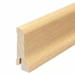 BAUHAUS Sockelleiste Eiche Hell 2,4 M X 2,1 Cm X 6 Cm
